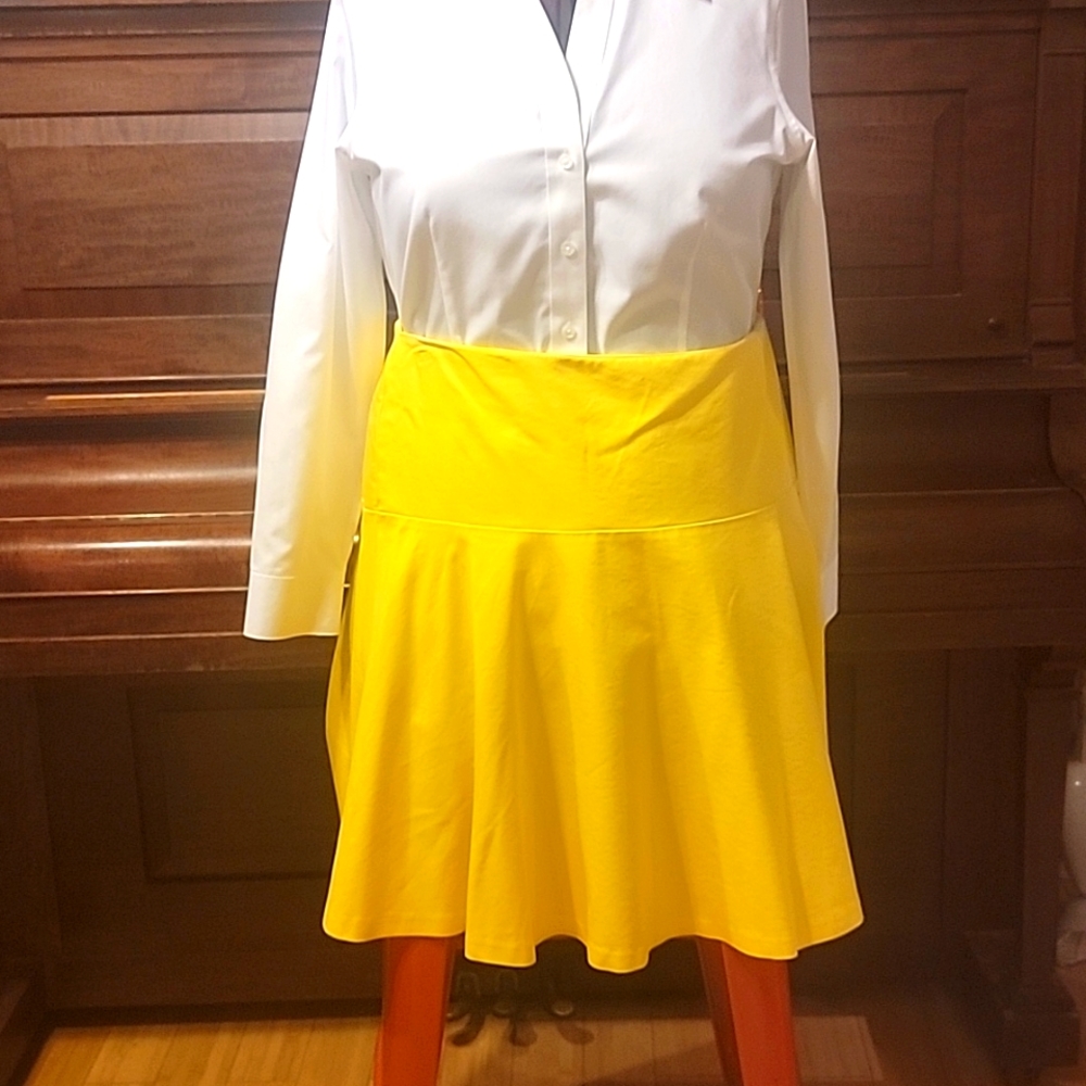 Yellow skirt